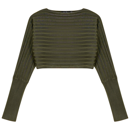 Croppped Knit Sweater