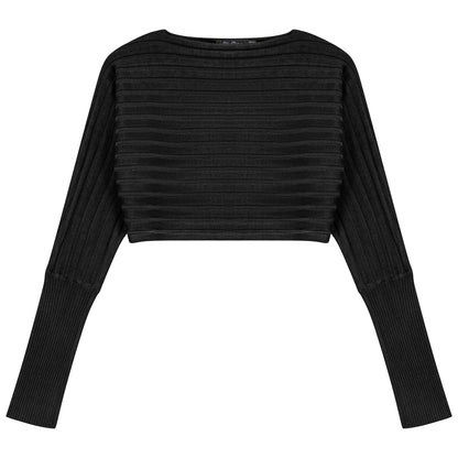 Croppped Knit Sweater