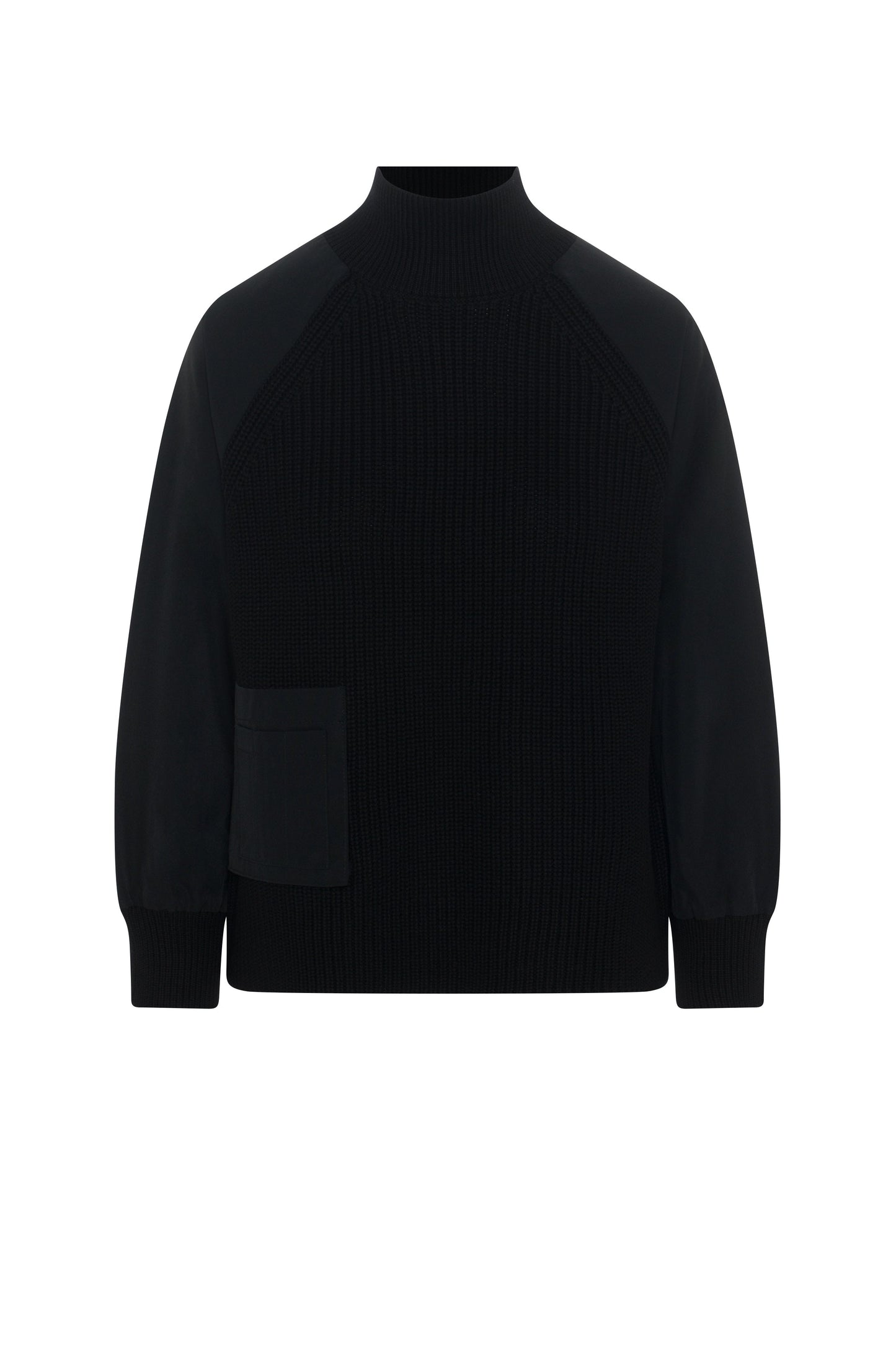 High Neck Raglan Sweater