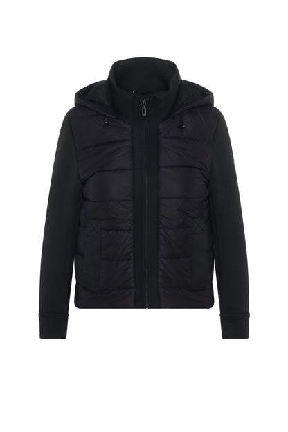 Quilted Combo Bomber Jacket