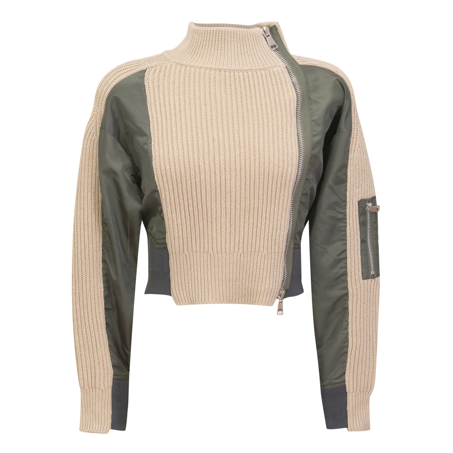 Heavy Knit Sweater Jacket