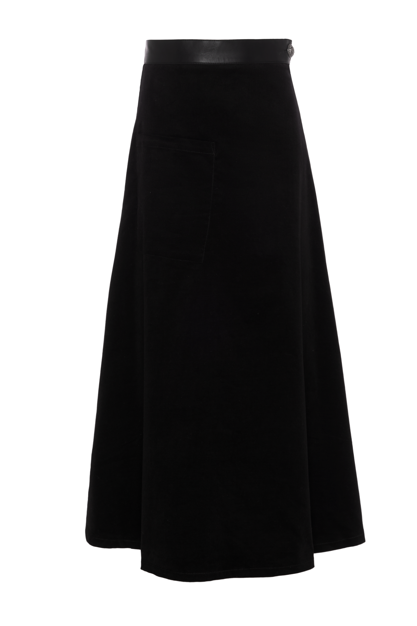 Corduroy Midi Skirt