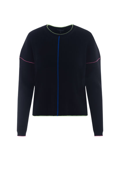 Contrast Stitch Sweater
