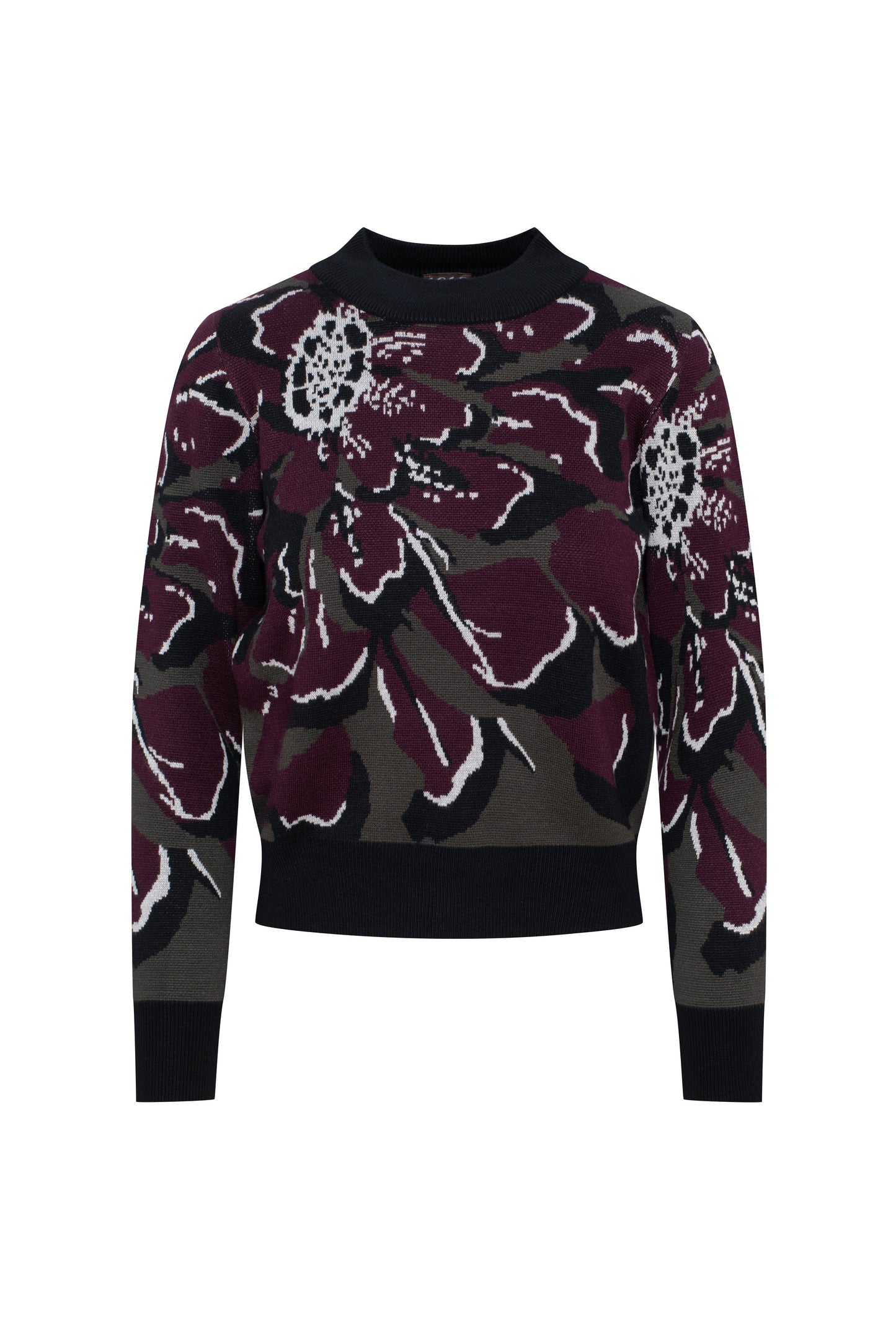 Floral Knit Sweater