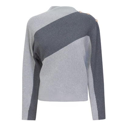Contrast Sweater