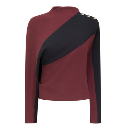 Contrast Sweater