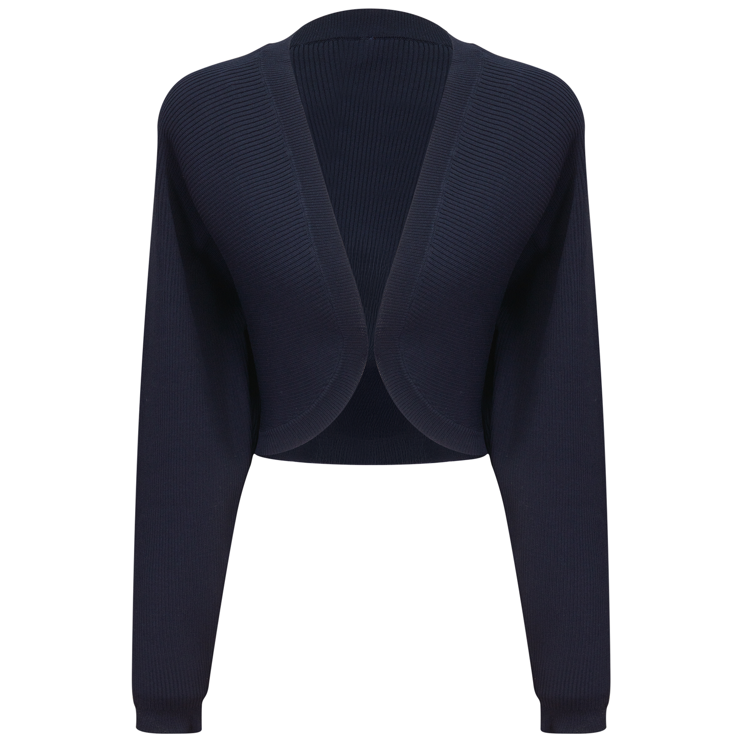 Cropped Knit Open Bolero