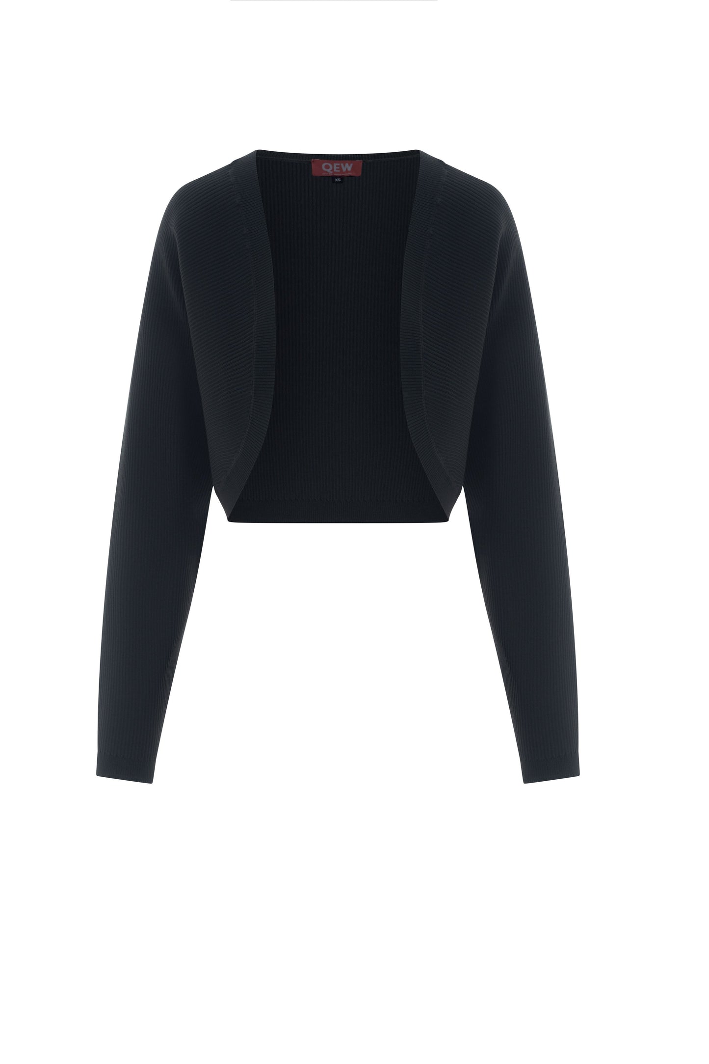 Cropped Knit Open Bolero