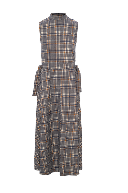Plaid Belt Jumper