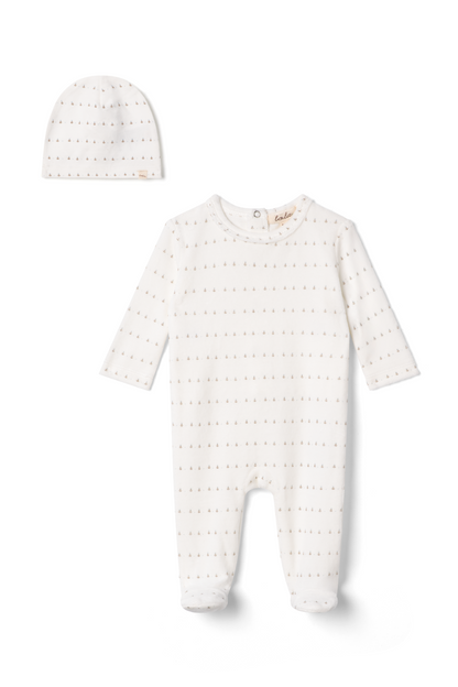 Velour Print Onesie