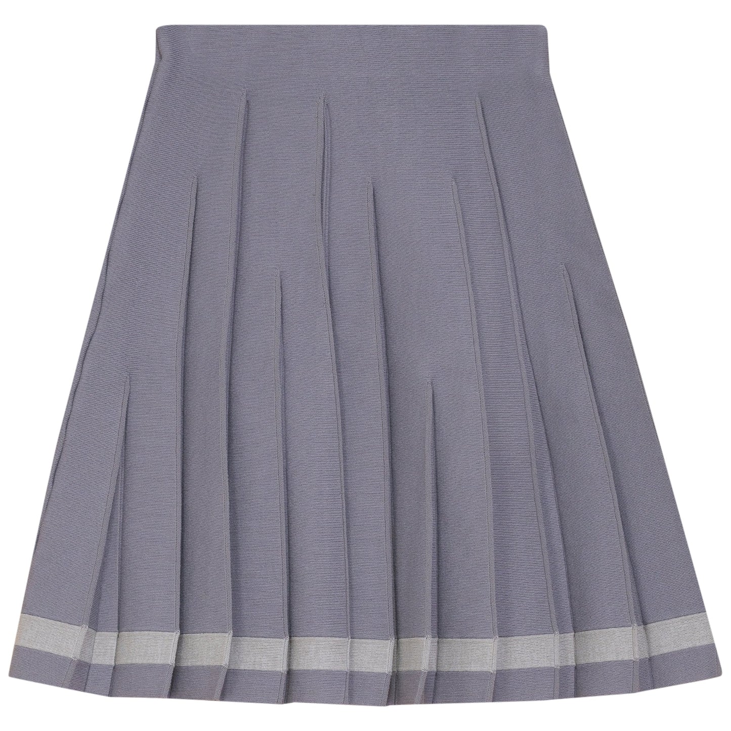 Uneven Pleated Skirt