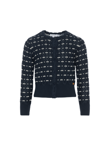 Stripe Floral Cardigan