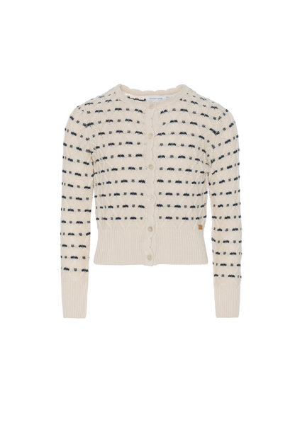 Stripe Floral Cardigan