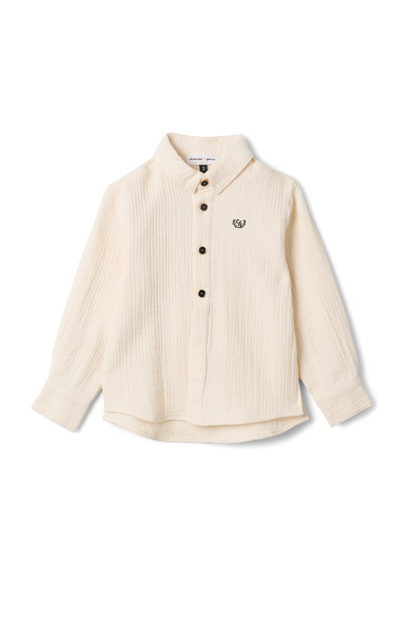 Crest Emboidered Shirt