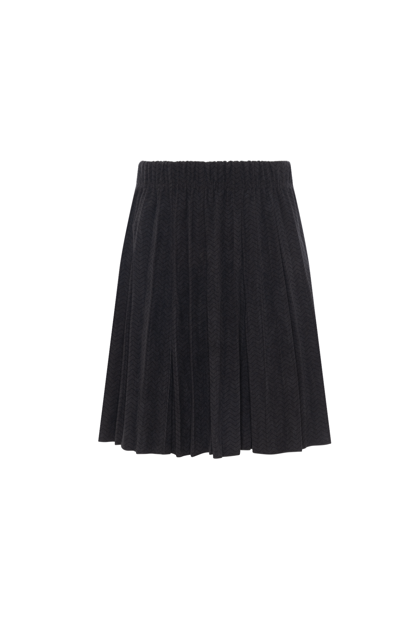 Corduroy Crinkle Pleating Skirt