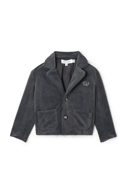 Crest Embroidered Jacket