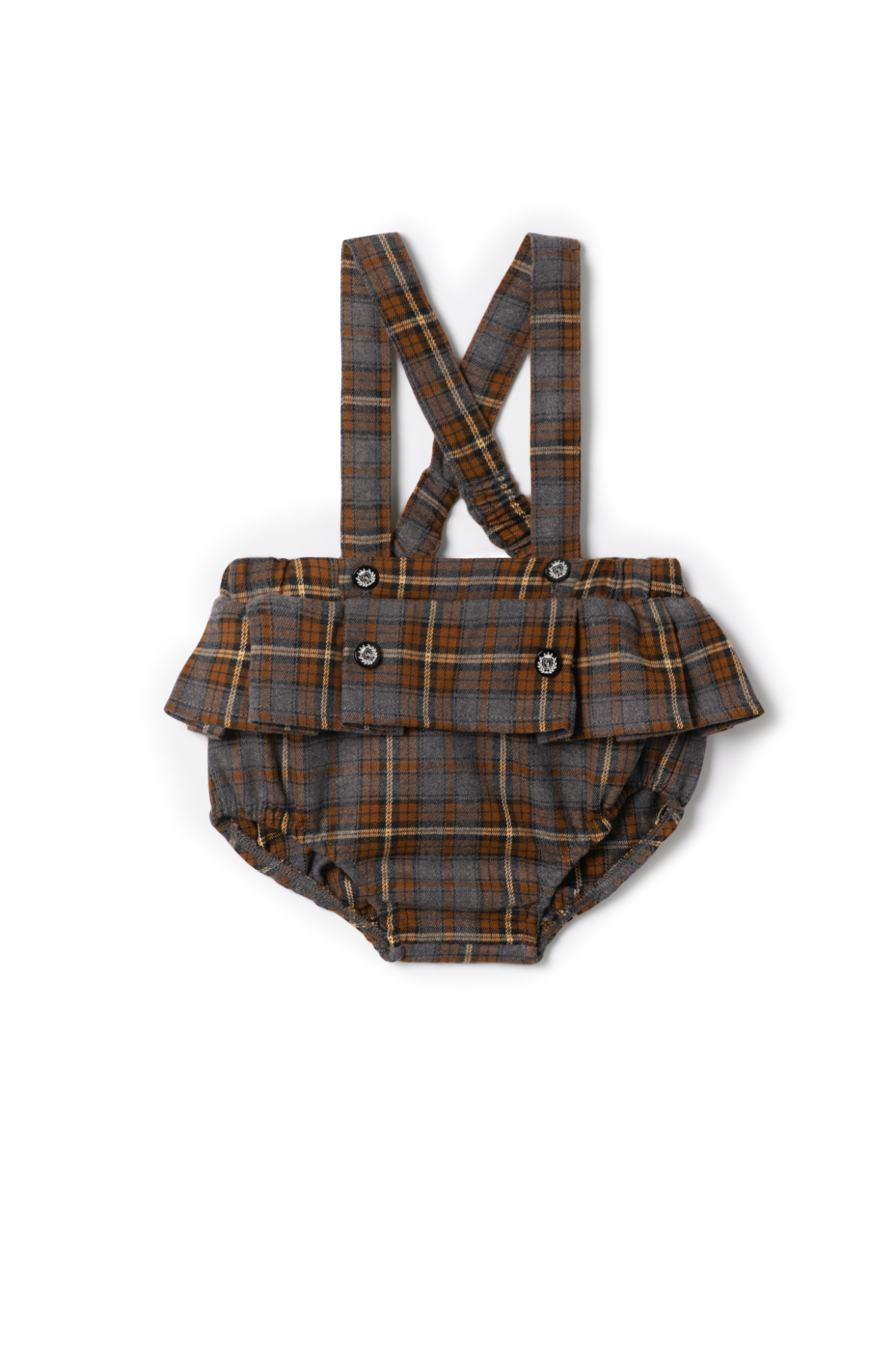 Plaid Overall