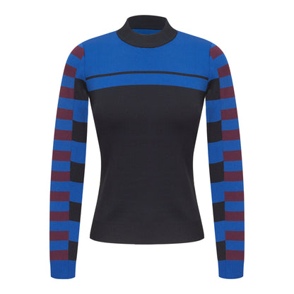 Stripe knit Sweater