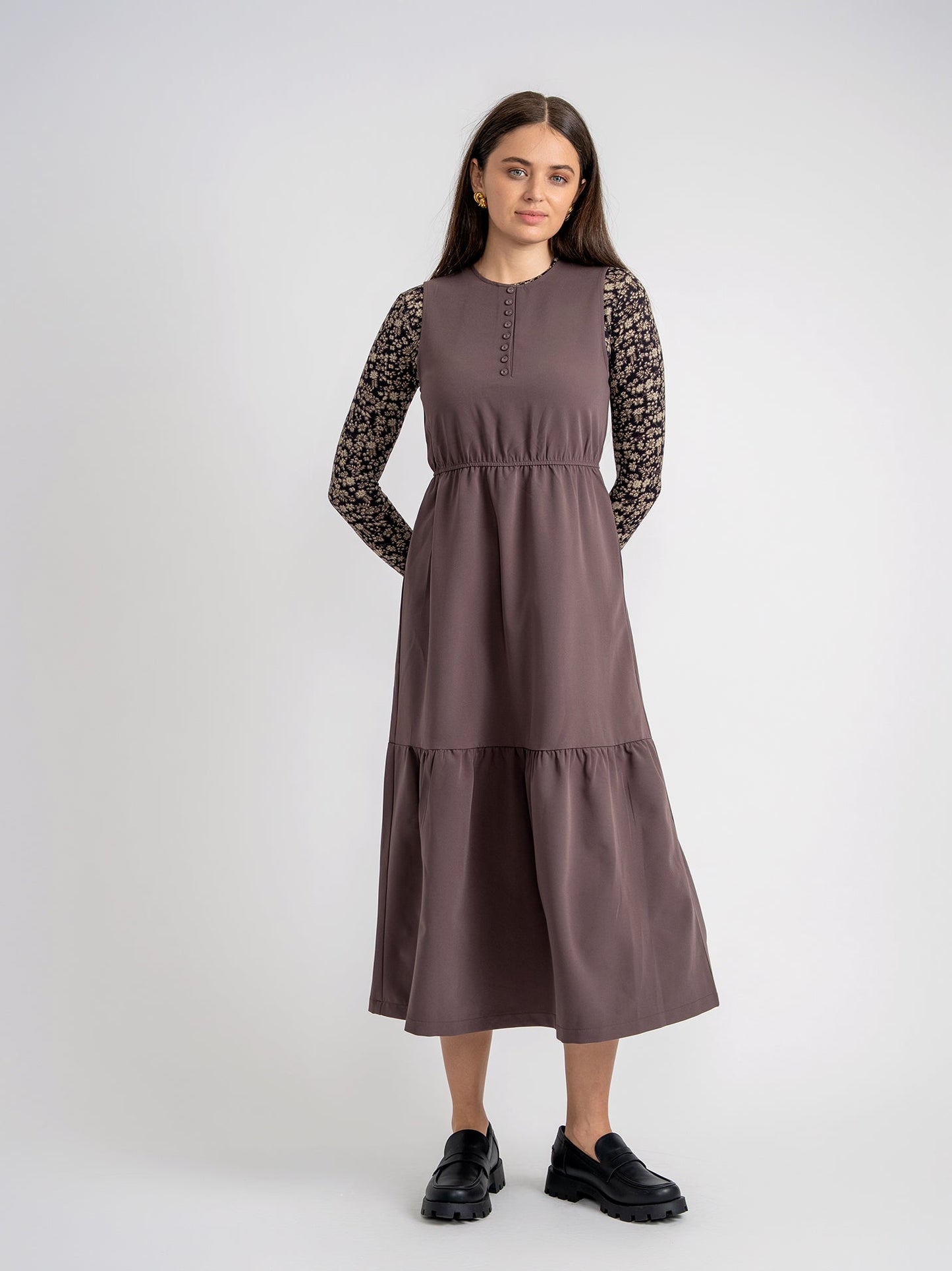 Midi Tiered Jumper