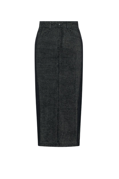 Corduroy Midi Skirt
