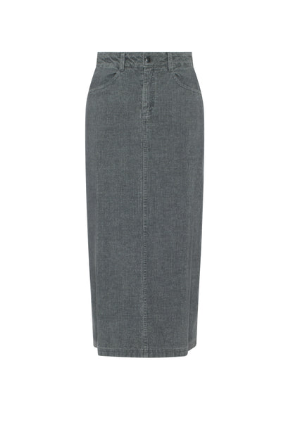 Corduroy Midi Skirt