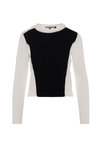 Cable Rib Knit Sweater