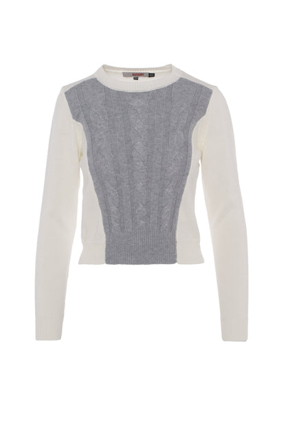 Cable Rib Knit Sweater