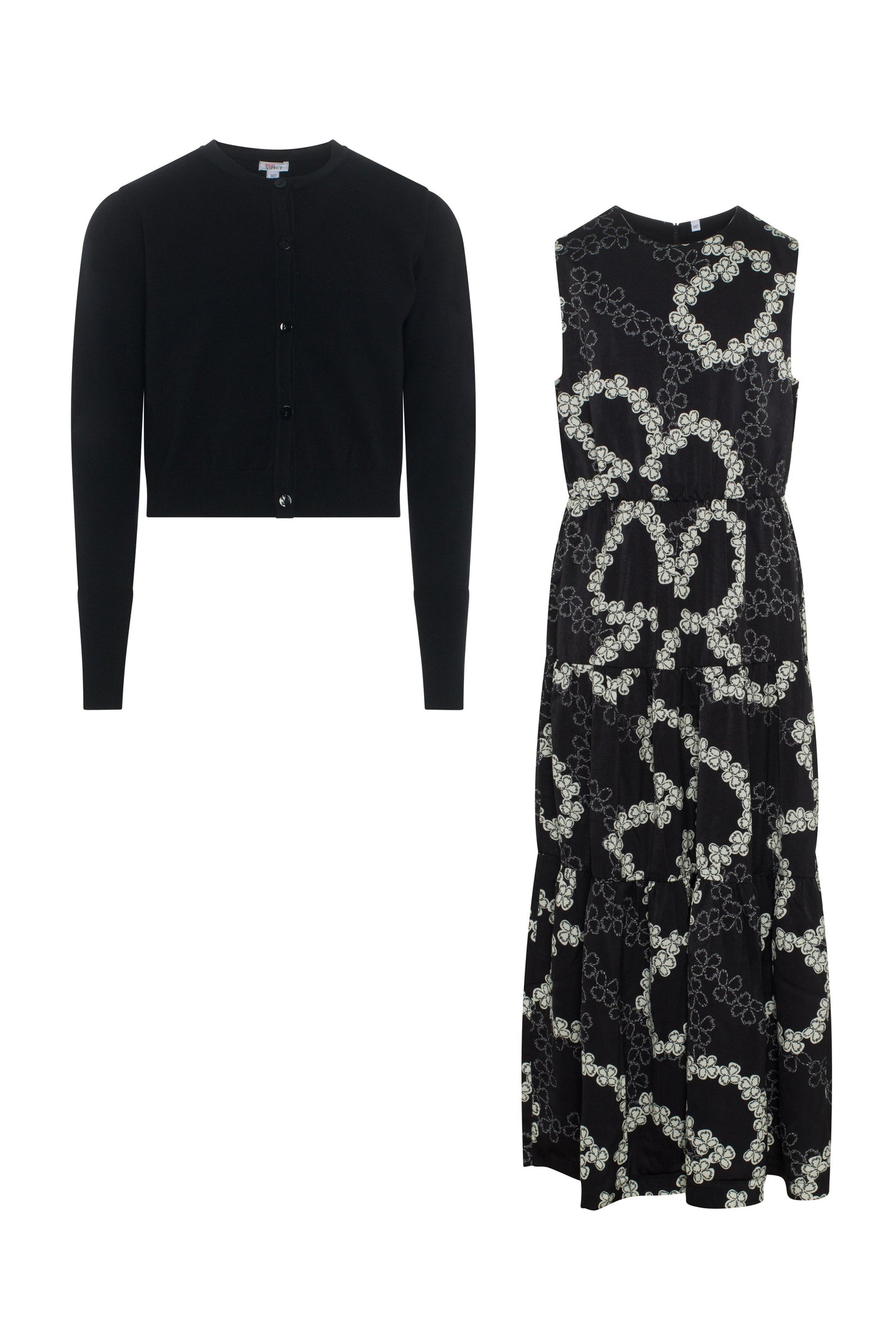 Tiered Midi Jumper Set