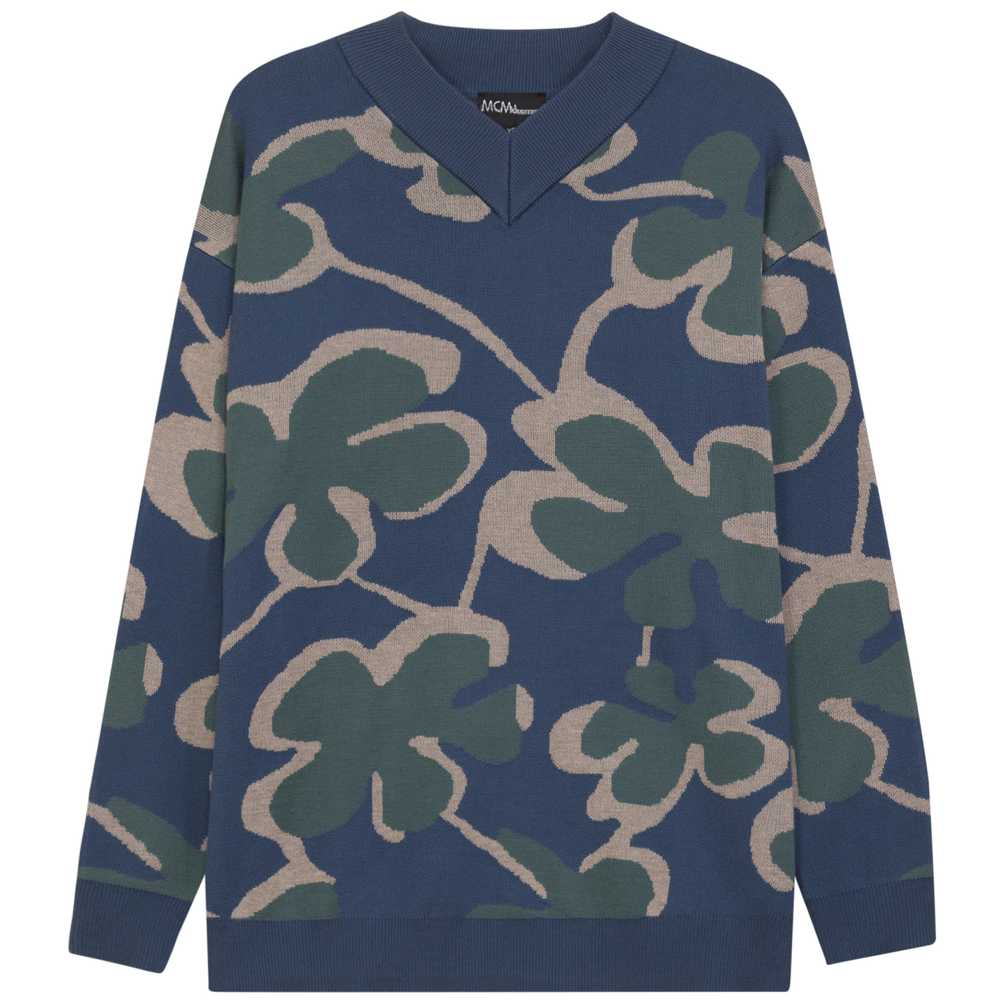 Maternity Floral Printed Sweater