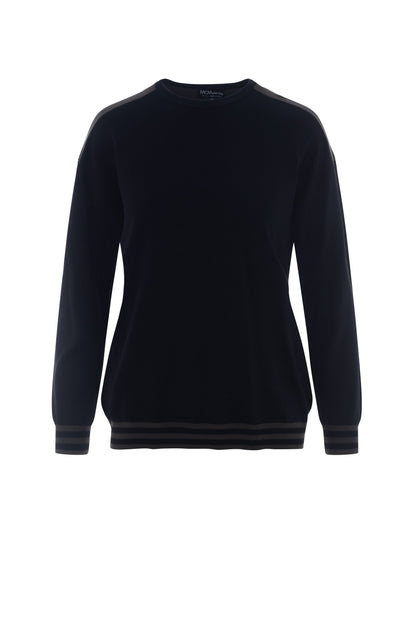 Maternity Color Blocked Dolman Sweater
