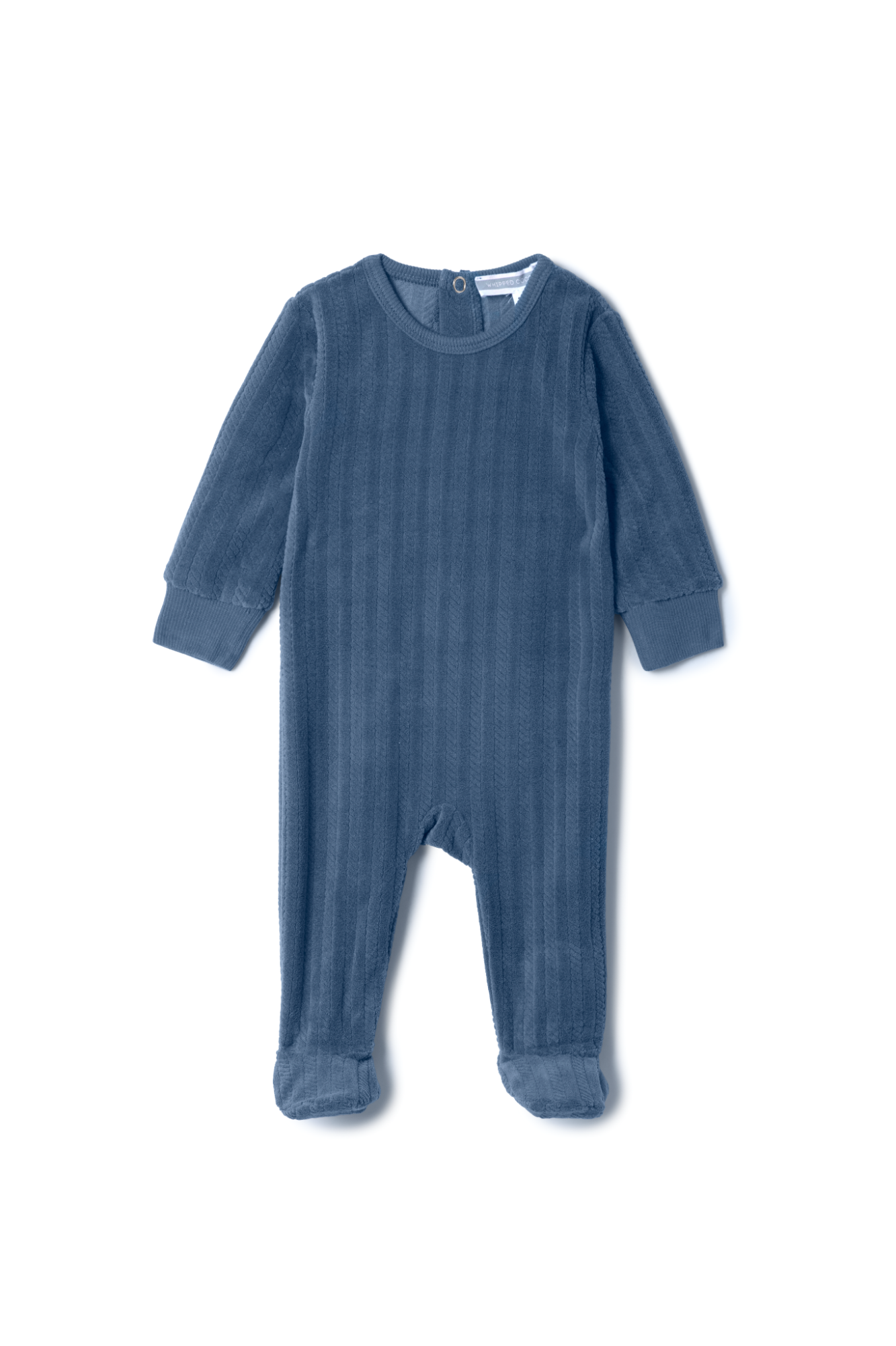 Braided Velour Onesie