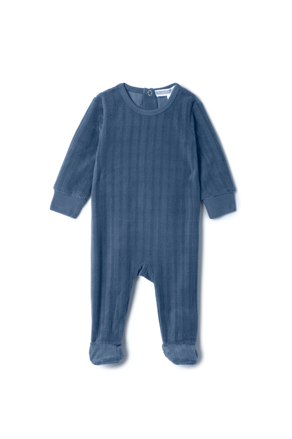 Braided Velour Onesie