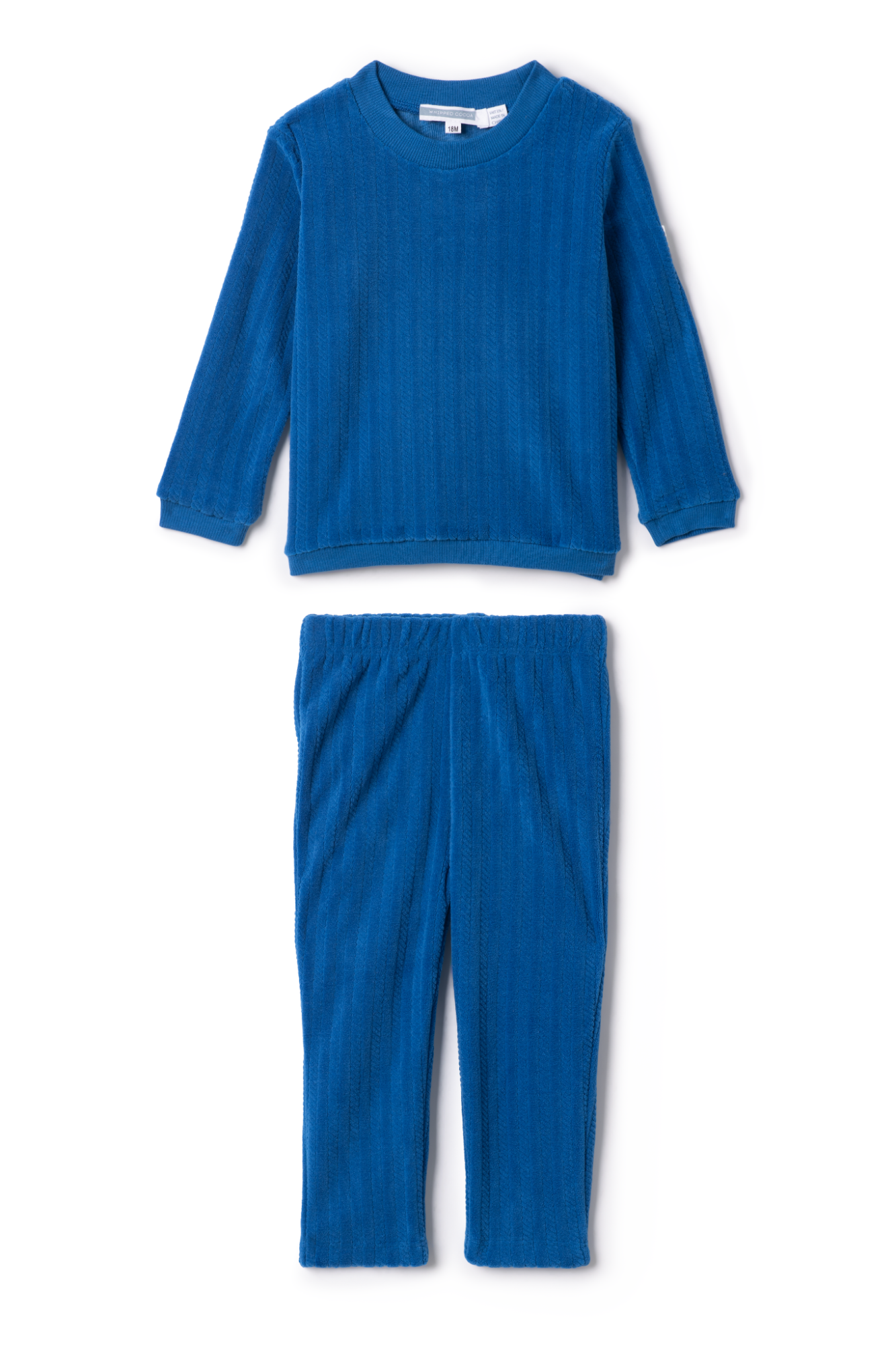 Velour Sweathshirt Set