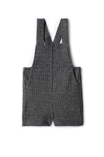 Herringbone Stretch Overalls