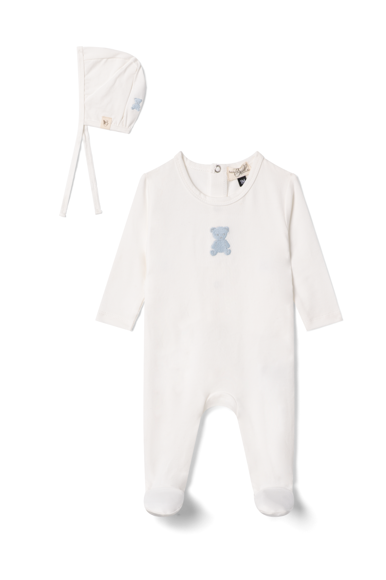 Bear Embroidered Onesie