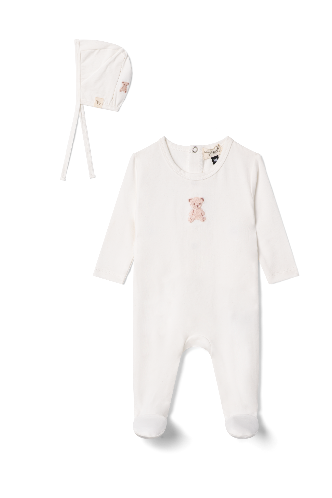 Bear Embroidered Onesie