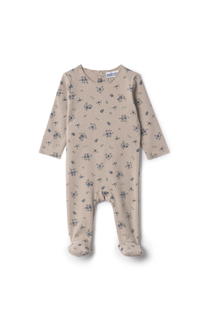 Floral Print Onesie