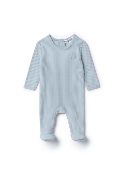 Stripped Hook Stitch Applique Onesie