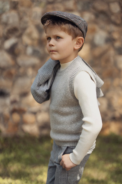 Mix Knit Vest