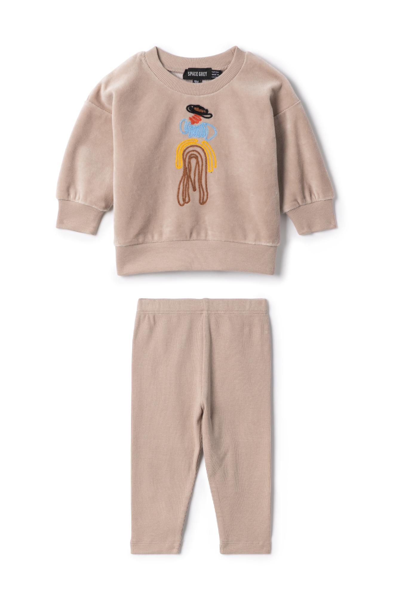 Cowboy Embroidered Set