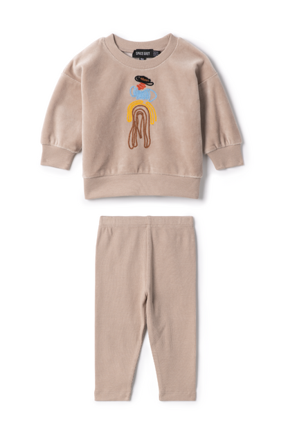 Cowboy Embroidered Set