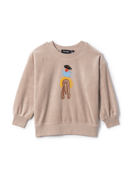 Cowboy Embroidered Sweatshirt