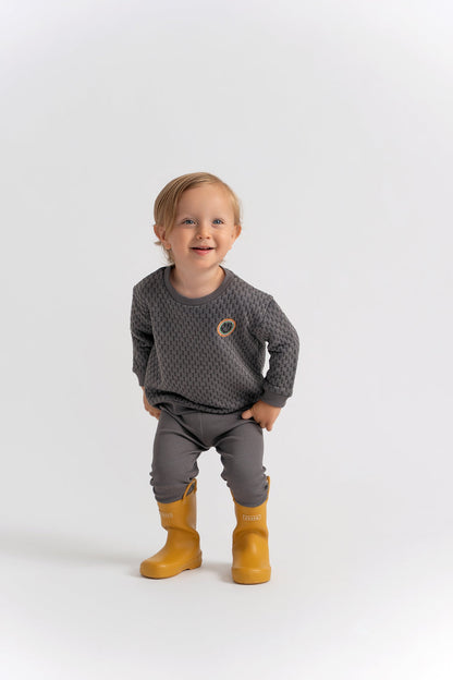Quilted Smiley Love 2Pc Set