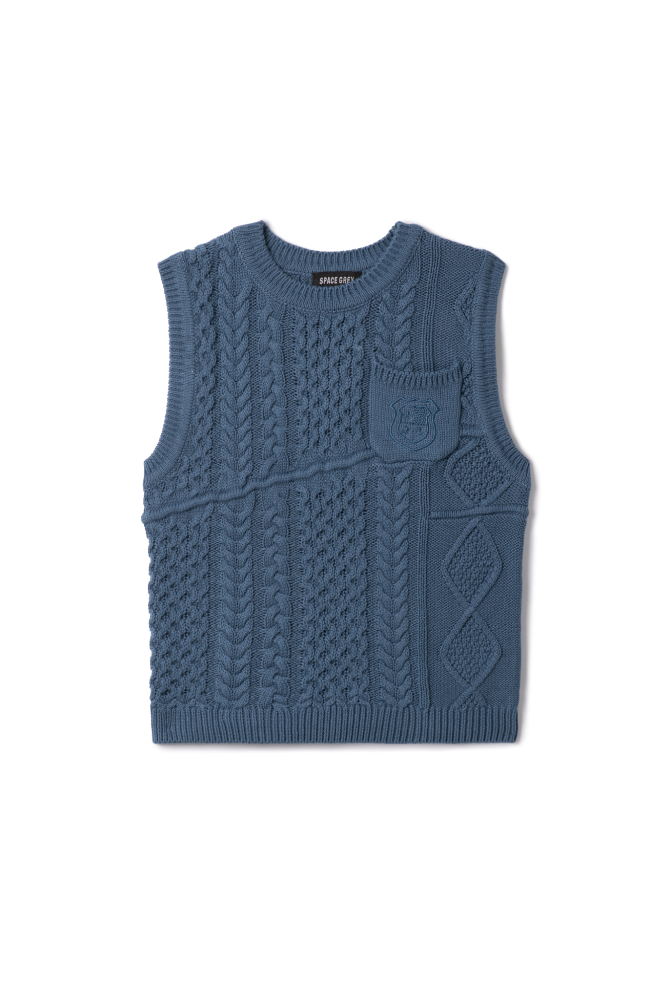 Crest Knitted Vest