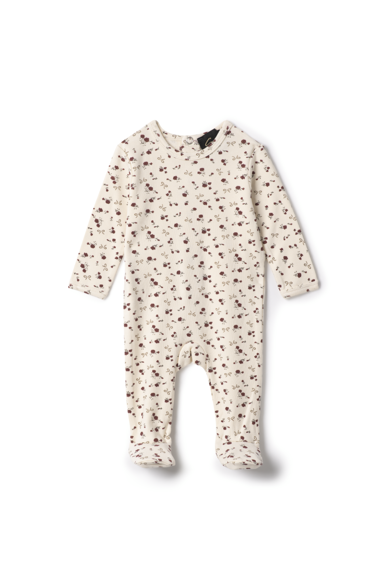 Floral Print Onesie