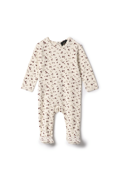 Floral Print Onesie