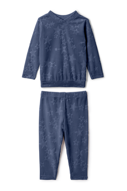 Embossed stars 2PC Set