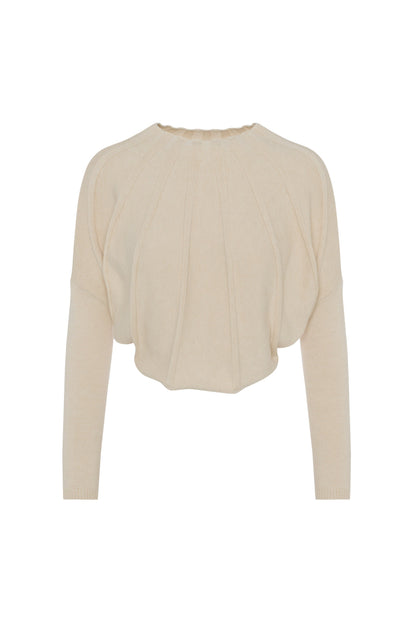 Tacked Knit Sweater
