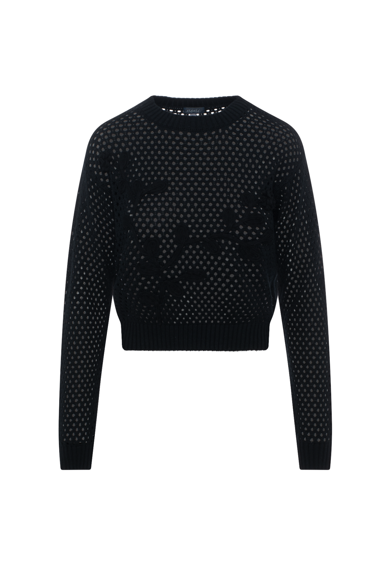 Floral Emboriderered Sweater