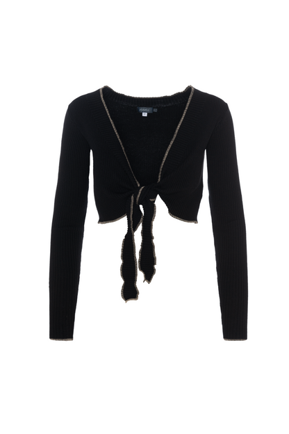 Tie Cardigan